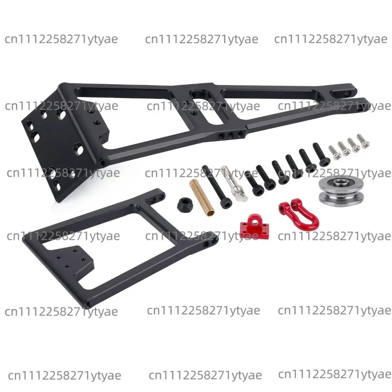 1/10 climbing truck, rear trailer frame, semi-truck head girder truck rescue obstacle clearing boom