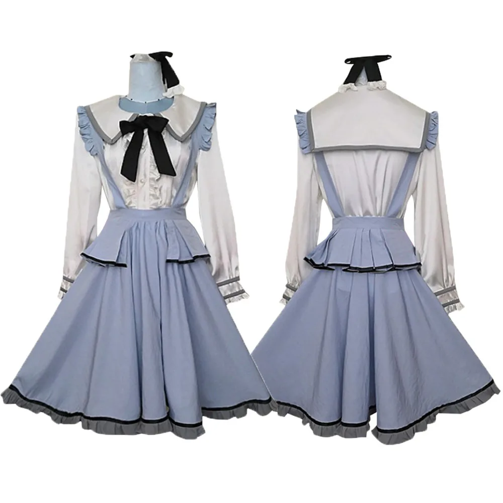 

Game Anime Project Sekai Colorful Stage! Feat.Cosplay Costume Akiyama Mizuki Maid Full Set Uniform for Adult Halloween Roleplay