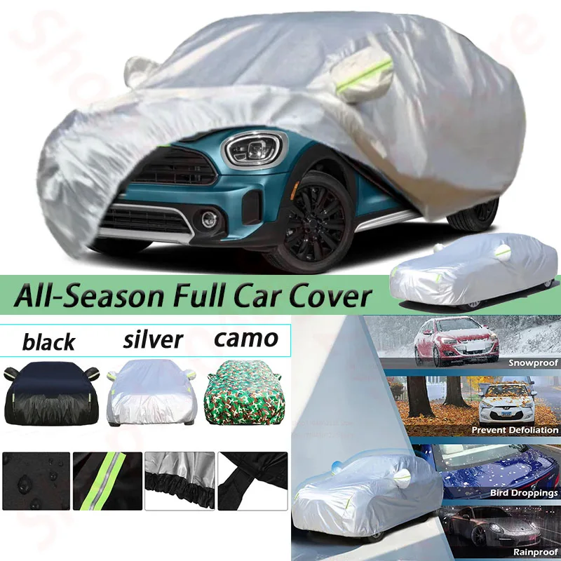 

Full Car Covers Custom for 2014-2024 Mini Cooper 4 Door Heavy Duty Protection Dustproof waterproof