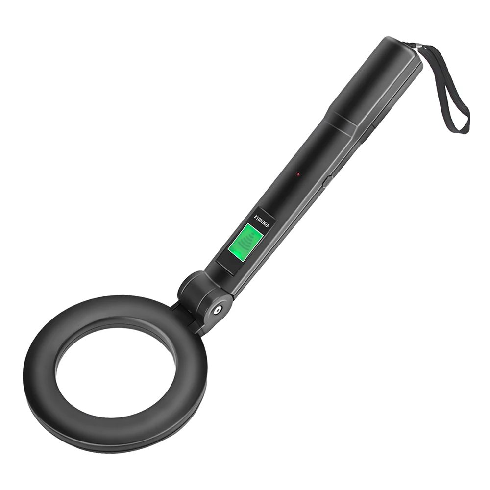 

DM3005A Portable Metal Detector Foldable Handheld Metal Detector Beeping Vibration Warning High Sensitivity Scanning Instrument