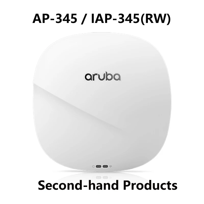 

ARUBA Networks AP-345 / IAP-345 (RW) APIN0345 Used Indoor Access Point AP Dual radio 802.11ac 4:4x4 MU-MIMO integrated antennas