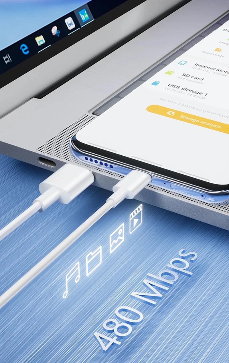 Neue 90W USB Typ C Ladegerät Schnelle Lade Datenkabel USB Telefon Ladegerät Adapter Eu Stecker Adapter Für Xiaomi – Detail 7