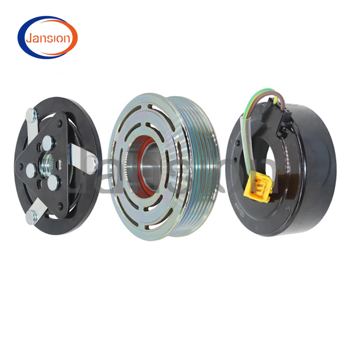 

Auto Air Conditioning Compressor Clutch Pulley For Peugeot 408 pv6 113mm Car Ac Spare Parts