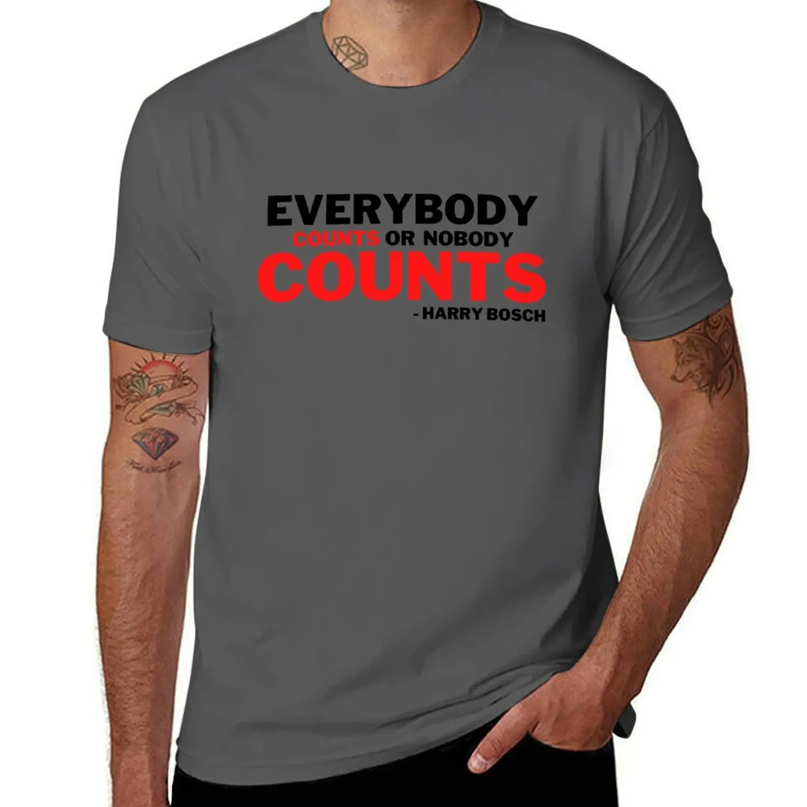 Everybody Counts Or Nobody Counts T-Shirt essential t shirt custom t-shirts T-shirts oversize mens champion t shirts