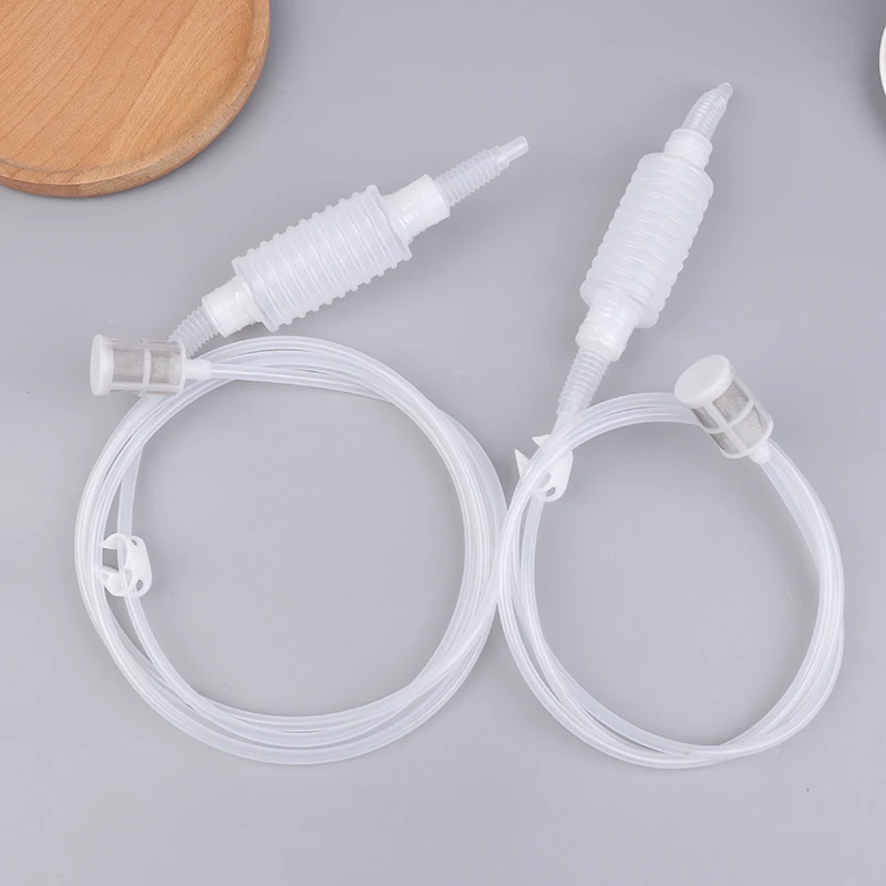 2M/2.5M Semi-automatic Home Brew Syphon Pack For Wine Making Hand Knead Siphon Filter Food Grade Tube For Homebrew