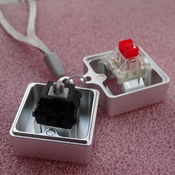 2024 New 2 In 1 Mechanical Keyboard Magnetic Suction CNC Metal Switch Opener Shaft Opener for Kailh Cherry Gateron OUTEMU Switch