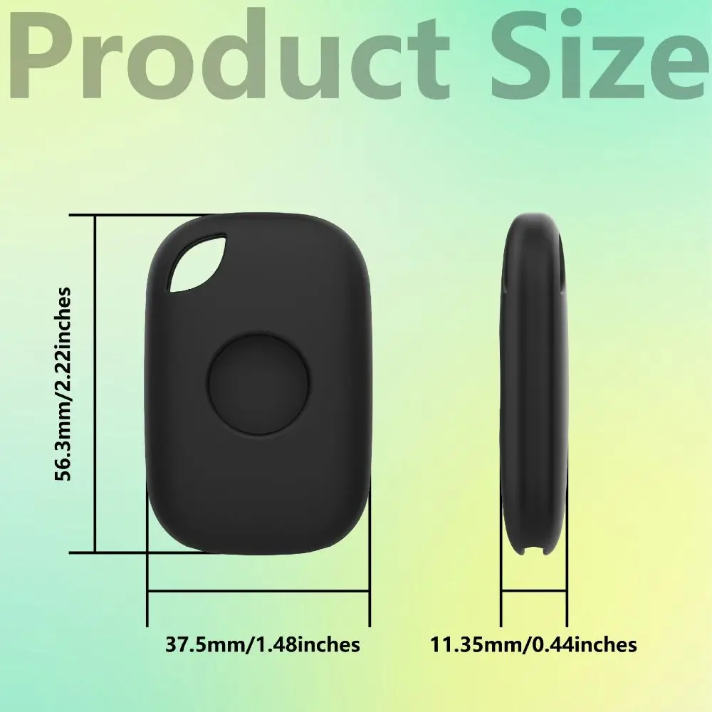 Accessories Silicone Tracker Protective Cover Key Ring Anti-Scratch Case Shell Locator Keychain for Tile Life360 Pro