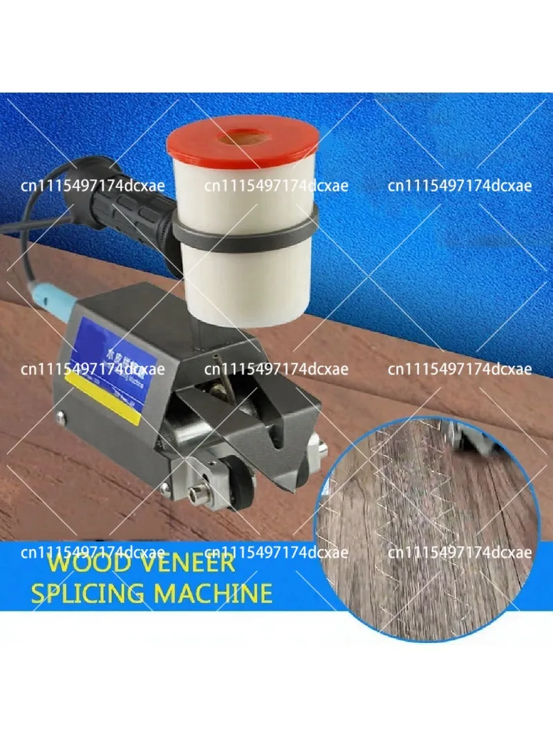 Woodworking Veneer Splicing Machine Semi Automatic Edge Banding Sewing Tool for Cabinet Making