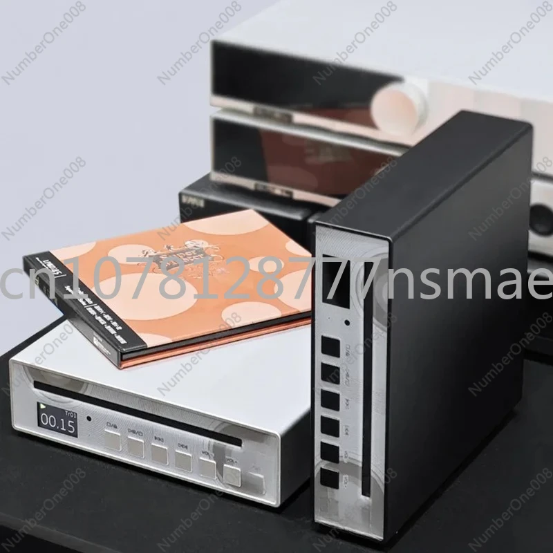 مشغل أقراص مضغوطة PL100 محمول CS43131 يدعم مخرج سماعة الرأس البصري المحوري 32Ω/60mW 3.5 مم مع جهاز تحكم عن بعد #5