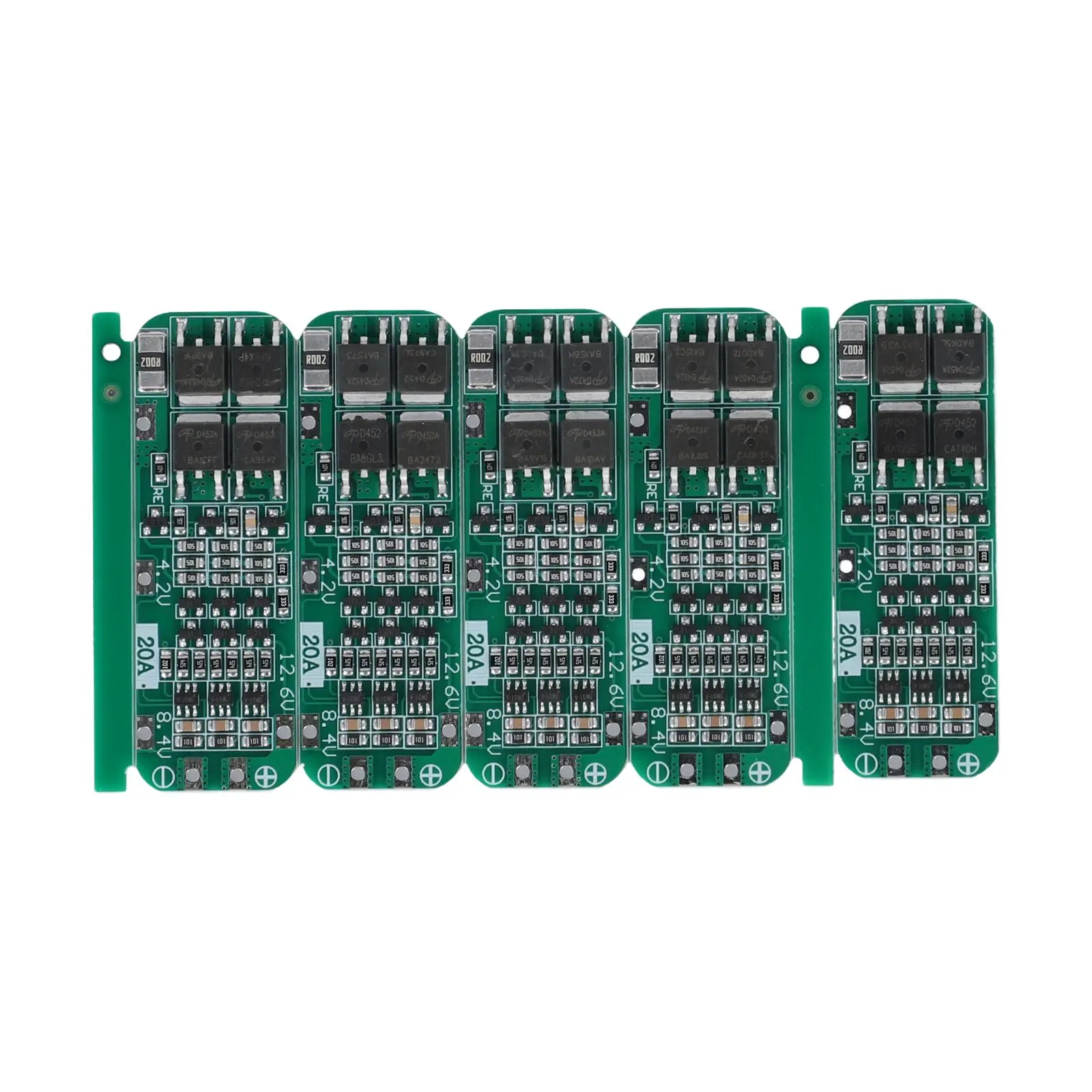 5PCS Efficient PCB Modules Providing Comprehensive Safety Features for Series Connected Lithium Cells up to a Voltage of 12 6V