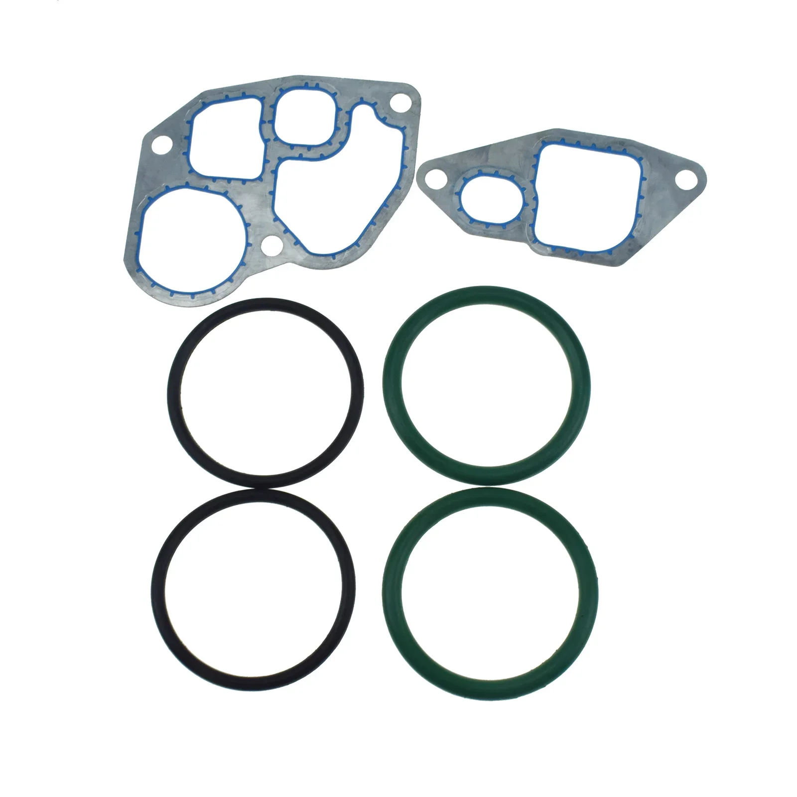 For 1994-2003 Ford F-250 F-350 F-450 7.3L Powerstroke Diesel Oil Cooler Gasket O-ring Kit F4TZ6A636A,F4TZ-6A636-A,1C3Z6A642AA