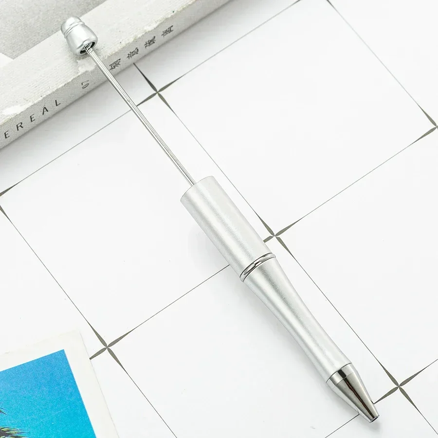 10 Stück Kreative DIY Perlen-Kugelschreiber, Anpassbare Perlen-Stifte, Perfekte Hochzeitsgast-Souvenirs & Weihnachts-Heimdekoration Geschenke – Detail 10