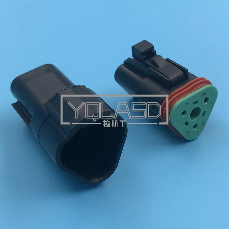 1 Set 3 Way Car Harness Socket DT Series DT04-3P DT06-3S AC Assembly For Deutsch Automobile Connector