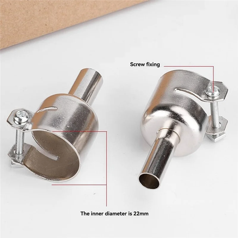 VELIF-Nosel Universal Nosel Bulat Las Solder Udara Nosel Pistol Udara Panas Nosel Udara Panas untuk 850 Nosel Udara Panas