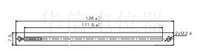 12.8 cm 128 Special fader Soundcraft LX7 or 48 Behringer mixer Slide Potentiometer A10K Single Handle 8MMT 15MMC 15MMB--5PCS/LOT
