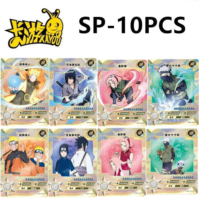 KAYOU Genuine Naruto New R SR SSR UR SP MR Cards Ninja Age Special Pack Anime Itachi Sasuke Kakashi Complete Set Collection Card