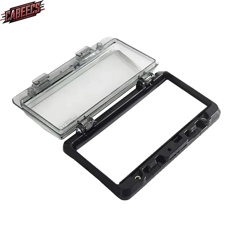 

Для Haval H9 2nd 2024 2025 автомобильное заднее сиденье, панель переключателя кондиционера, крышка ABS, защита для мультимедийной кнопки, аксессуары, защита от ударов