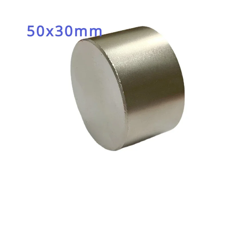 N52 50x30 mm Super Round Strong magnet Rare Earth  Neodymium Magnet powerful permanent magnetic imanes