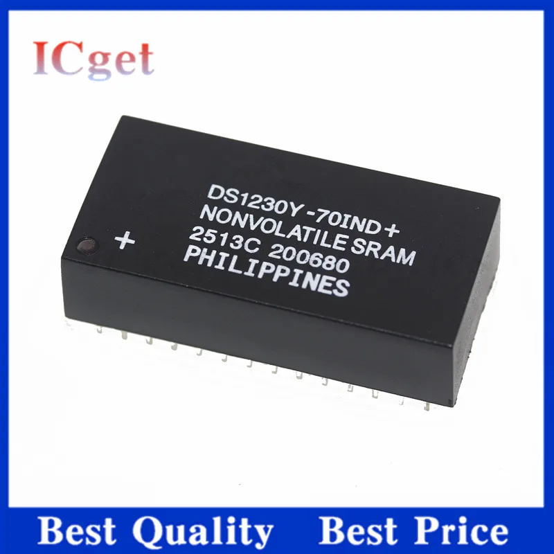 1Pcs New DS1230Y-120IND+ DS1230Y-70 DS1230Y-70IND DS1230Y-100 DS1230Y-100IND DS1230Y-120 DS1230Y-150 DS1220Y-100IND CHIP