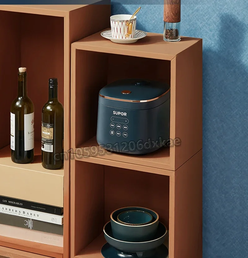 جهاز طبخ الأرز بسعة 1.8 لتر/2.0 لتر، طباخ كهربائي ذكي صغير متعدد الوظائف، جهاز طبخ أرز أوتوماتيكي بالكامل مناسب لـ 1-4 أشخاص #5