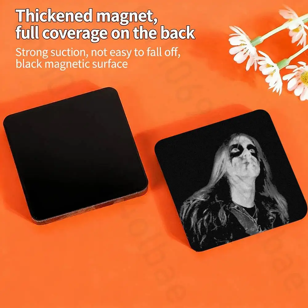 D-Darkthrone B-Band Fridge Magnet Personalized Magnetic Durable Plastic Square Picture Surface Fridge Magnets