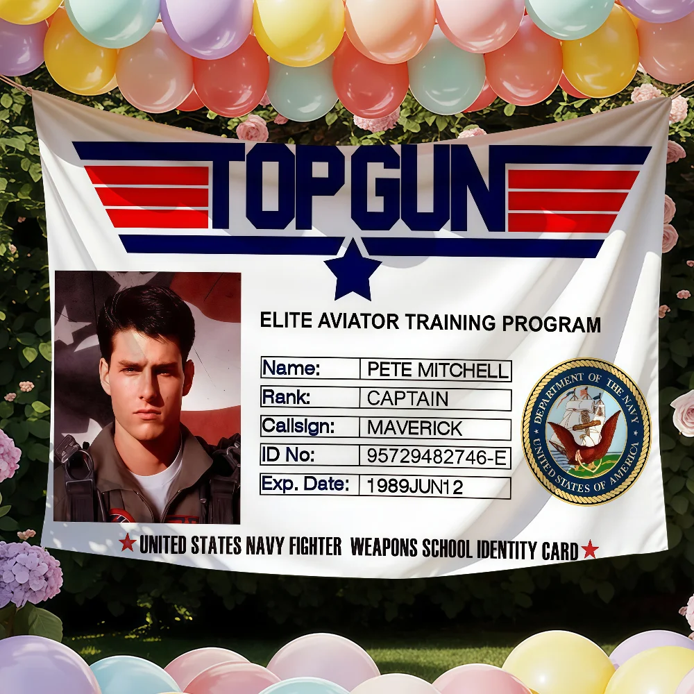 Adventure Movie T-Top Gun flag - Outdoor Adventure Club 评论和价格