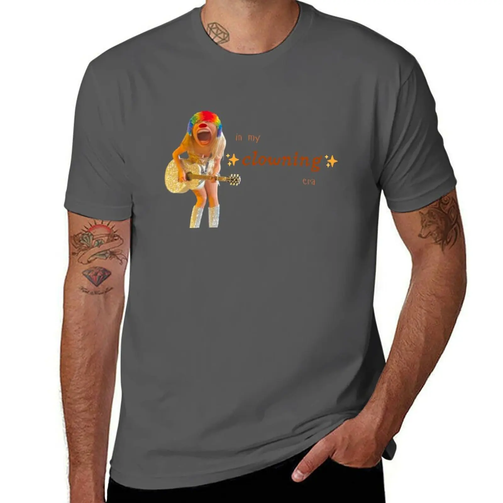 In my clowning era Taylor Swift T-Shirt summer shirt cheap stuff Short sleeve tee oversized t shirts for men