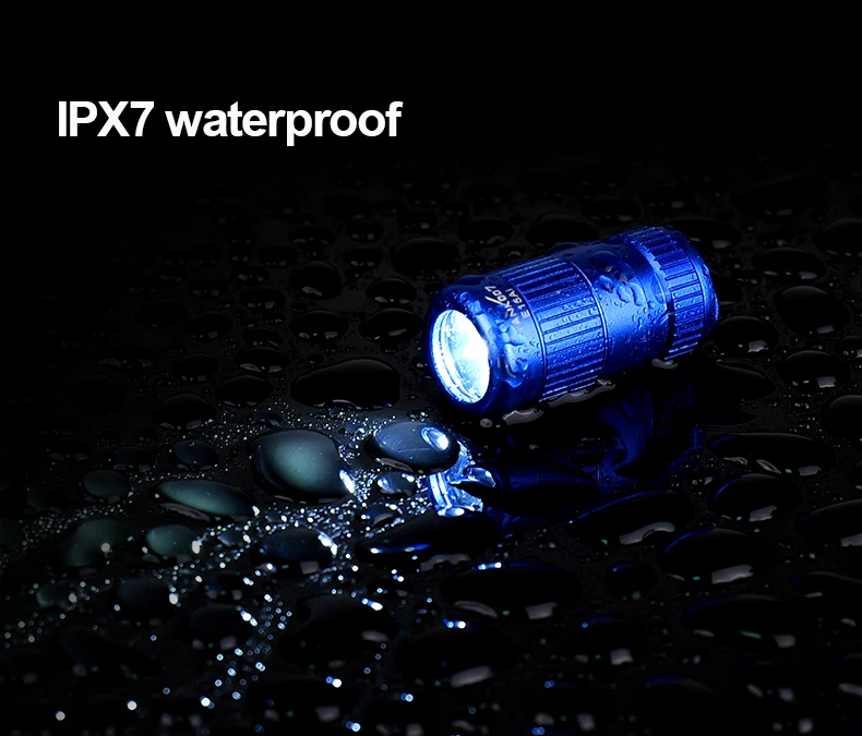 TANK007 E15 AI Outdoor Super Bright LED Flashlight Night Riding Camping Hiking Hunting & Indoor Activities Use