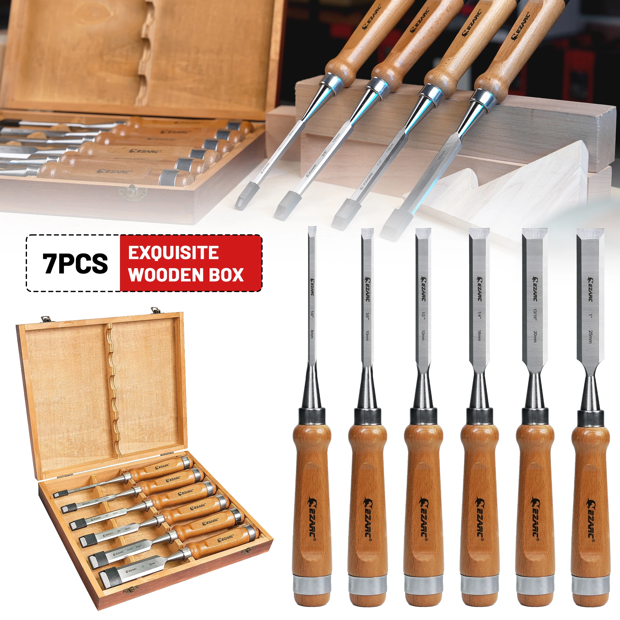 juego-de-6-cinceles-de-madera-ezarc-cinceles-para-tallar-en-madera-con-estuche-de-madera-para-guardarlos-acero-cr-v-dureza-hrc60-25-°-biselado-afilado-al-sacar-de-la-caja