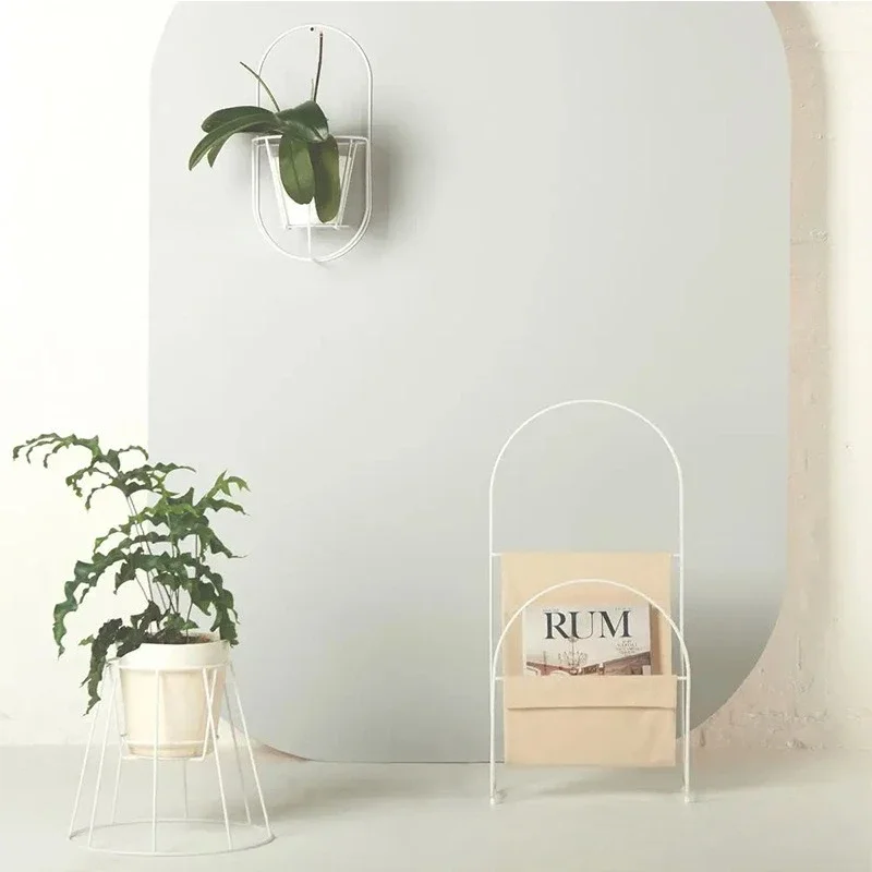 رف مجلة غير رسمي بسيط وحديث على الطراز الرعوي، رف تخزين، رف تشطيب مجاني في الدراسة وغرفة المعيشة