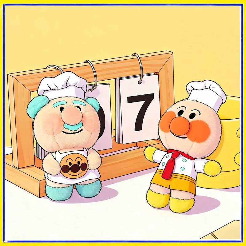 

Плюшевые брелоки Аньпанман Джем и Дедушка: милые мультяшные подвески для сумок, рюкзаков, кошельков и автомобильных ключей для детей и фанатов аниме