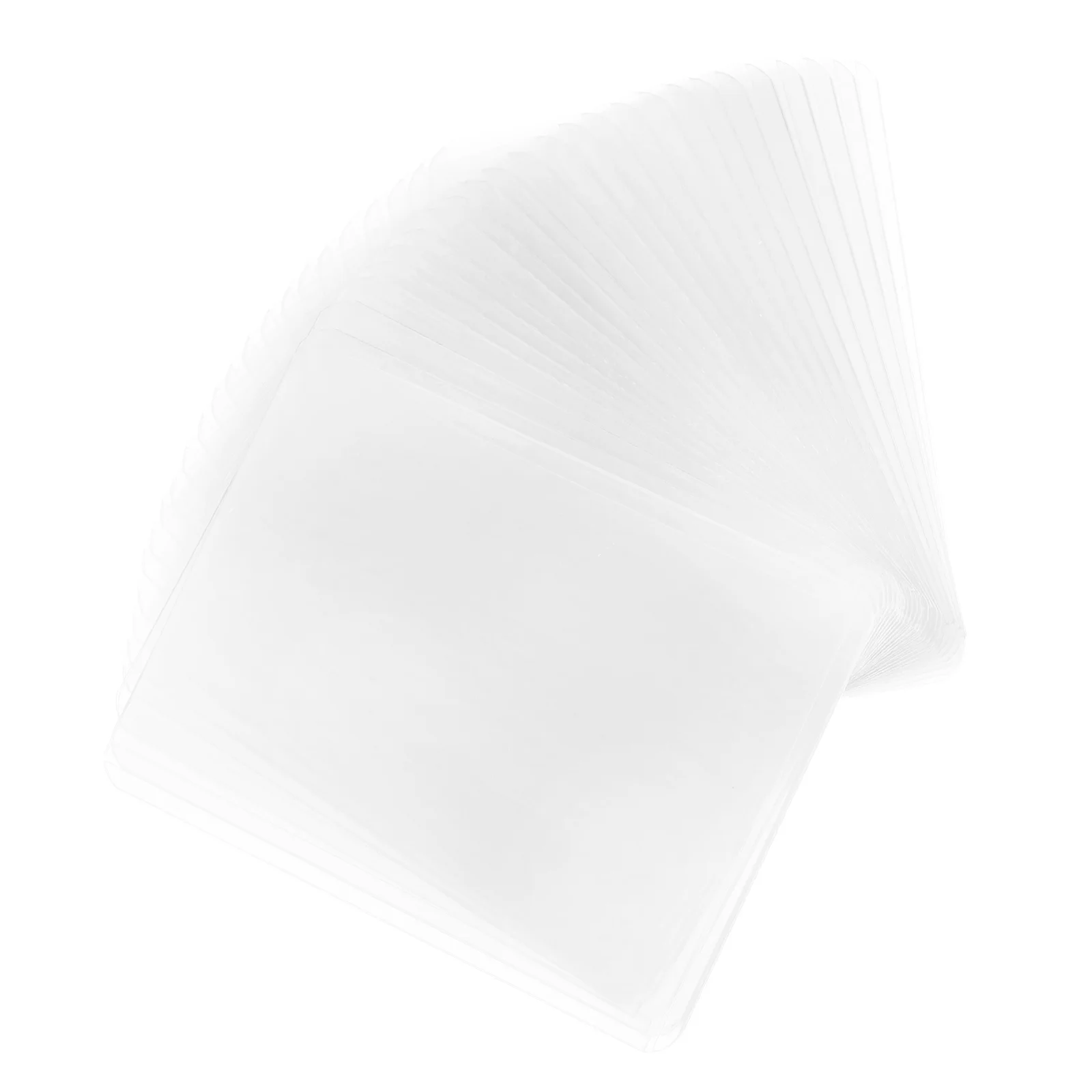 

25pcs Card Protection Case Transparent Plastic Hard Cases For Trading Card Collector Sleeves Clear Photo Protector Gaming