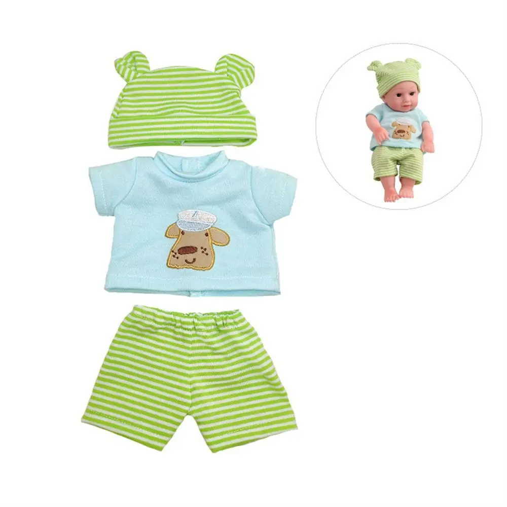 Crianças presente saia camisola boneca roupas macacão vestir-se 30cm vestido de boneca bonito terno casual roupas de boneca do bebê meninas brinquedo