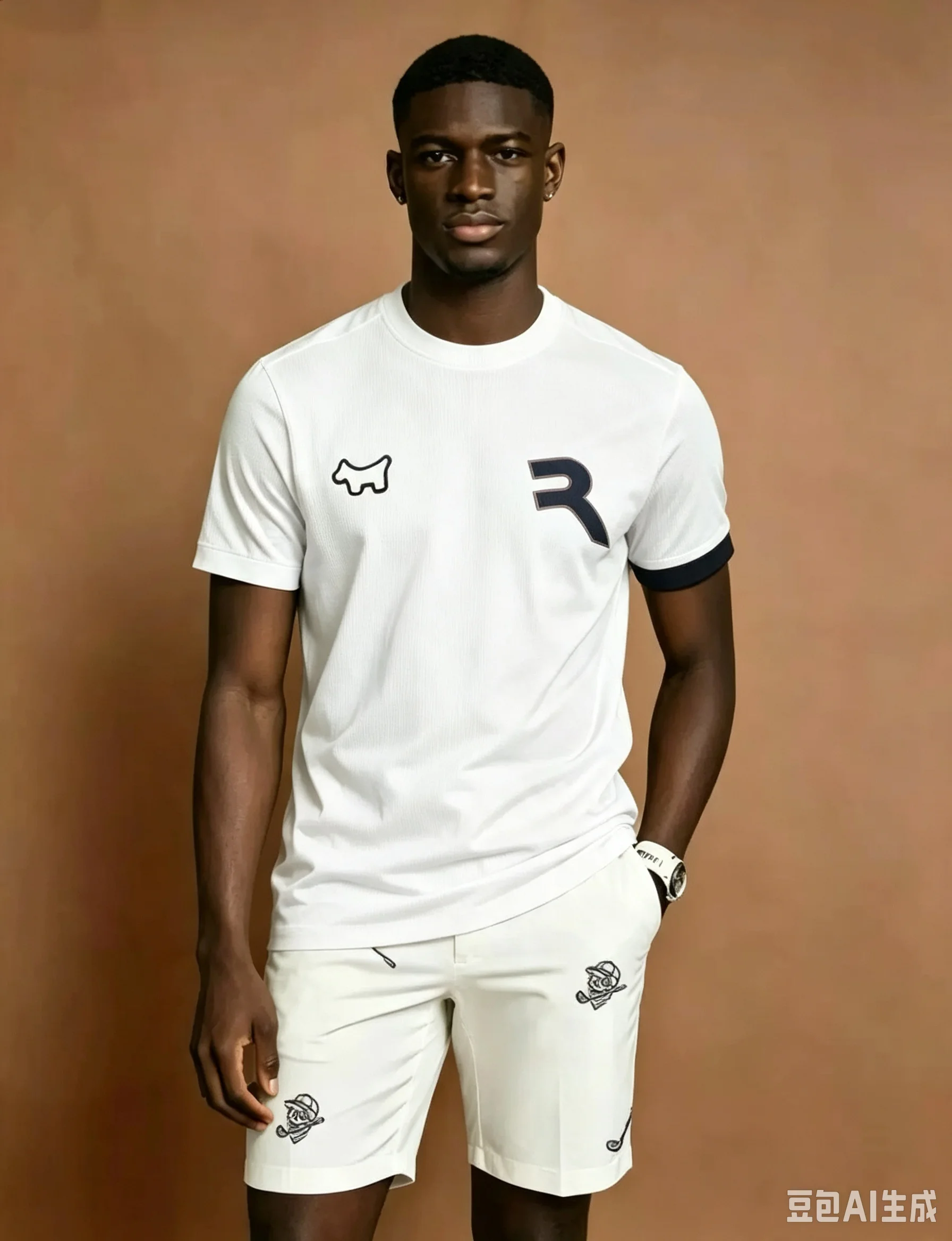 26th Generation New Generation Golf Clothing - Men's Short-Sleeved T-Shirt - Fashionable, Versatile, Casual Sports Wear