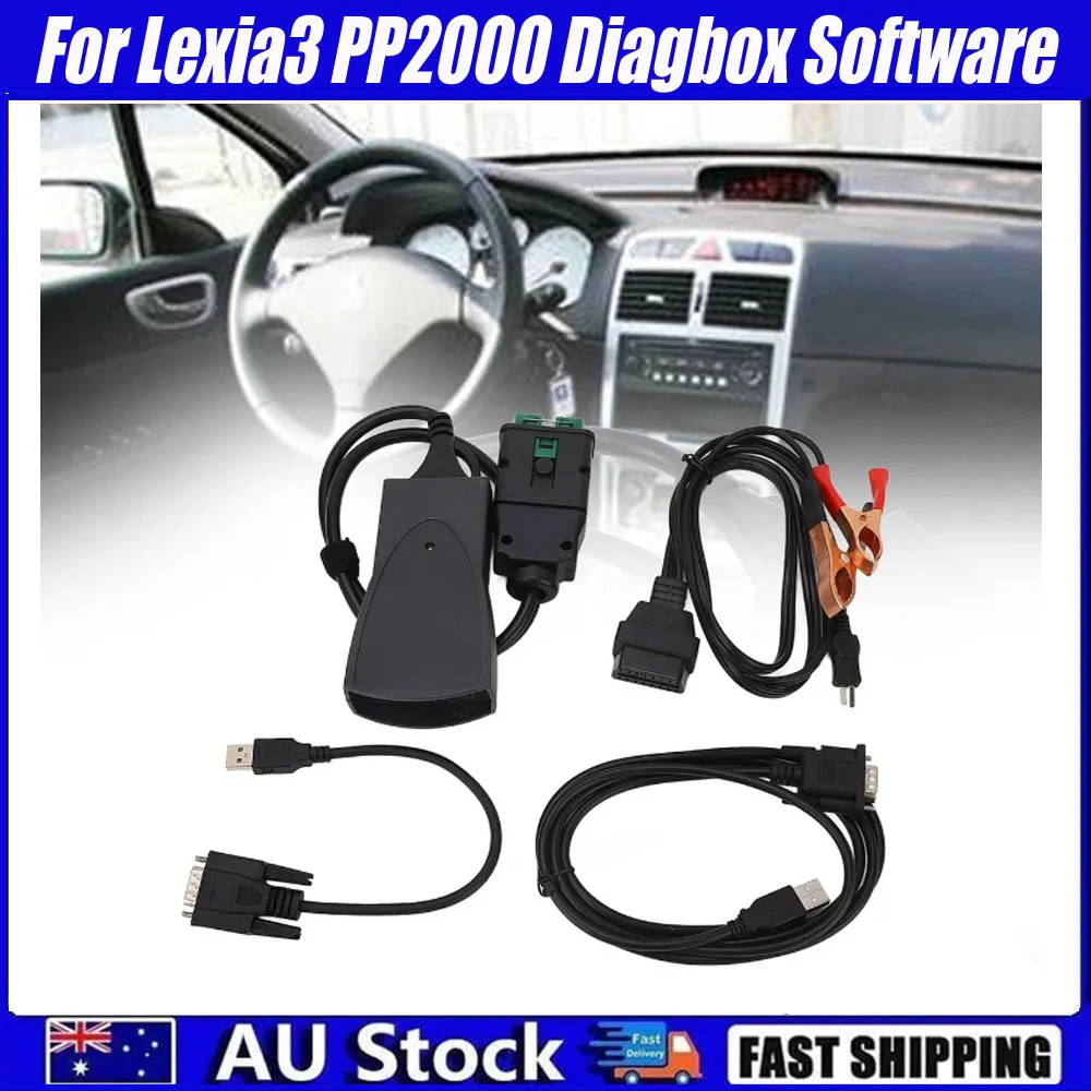 Diagbox Software Compatible Obd2 Diagnostic Tool Full Chip Obd2 Language Supported Lexia3 Pp2000 For Fault Code Reading Diy Car