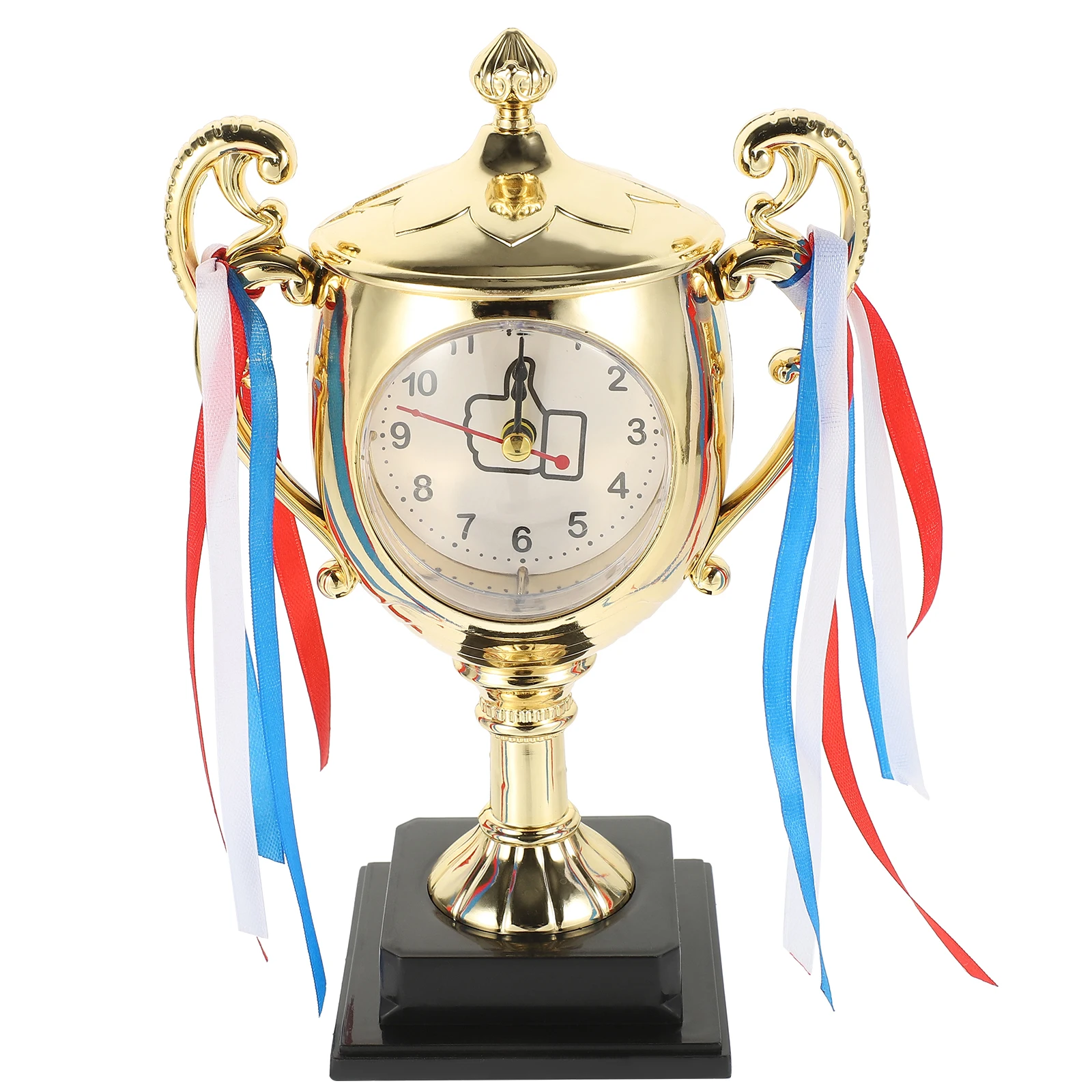 

1Pcs Children Trophy-Shape Tabletop Alarm Clock Simple Design Suitable Various Styles Long Term Use Home Office