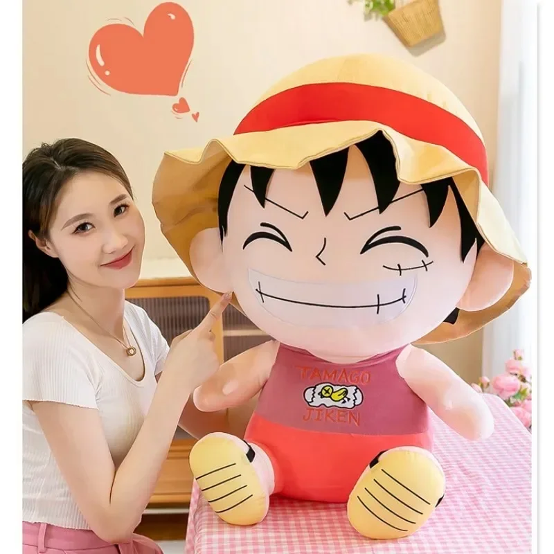 Hot 30/45/55CM Big Szie Classic One Piece Luffy Chopper Doll Simulation Plush Toys Anime Stuffed Doll Chopper Kids Birthday Gift