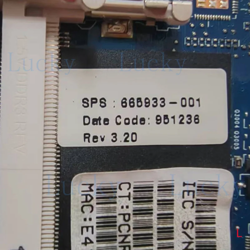f   For HP ENVY 15 17 665933-001 Notebook Motherboard