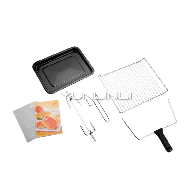 Forno elétrico multifuncional 34L Máquina de cozimento elétrica doméstica Forno elétrico