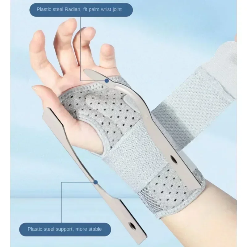 سوار معصم احترافي لدعم المعصم ، جبيرة قابلة للتنفس ، دعامة معصم ، التهاب المفاصل ، الرسغ ، النفق ، التواء اليدوي ، التهاب الأوتار