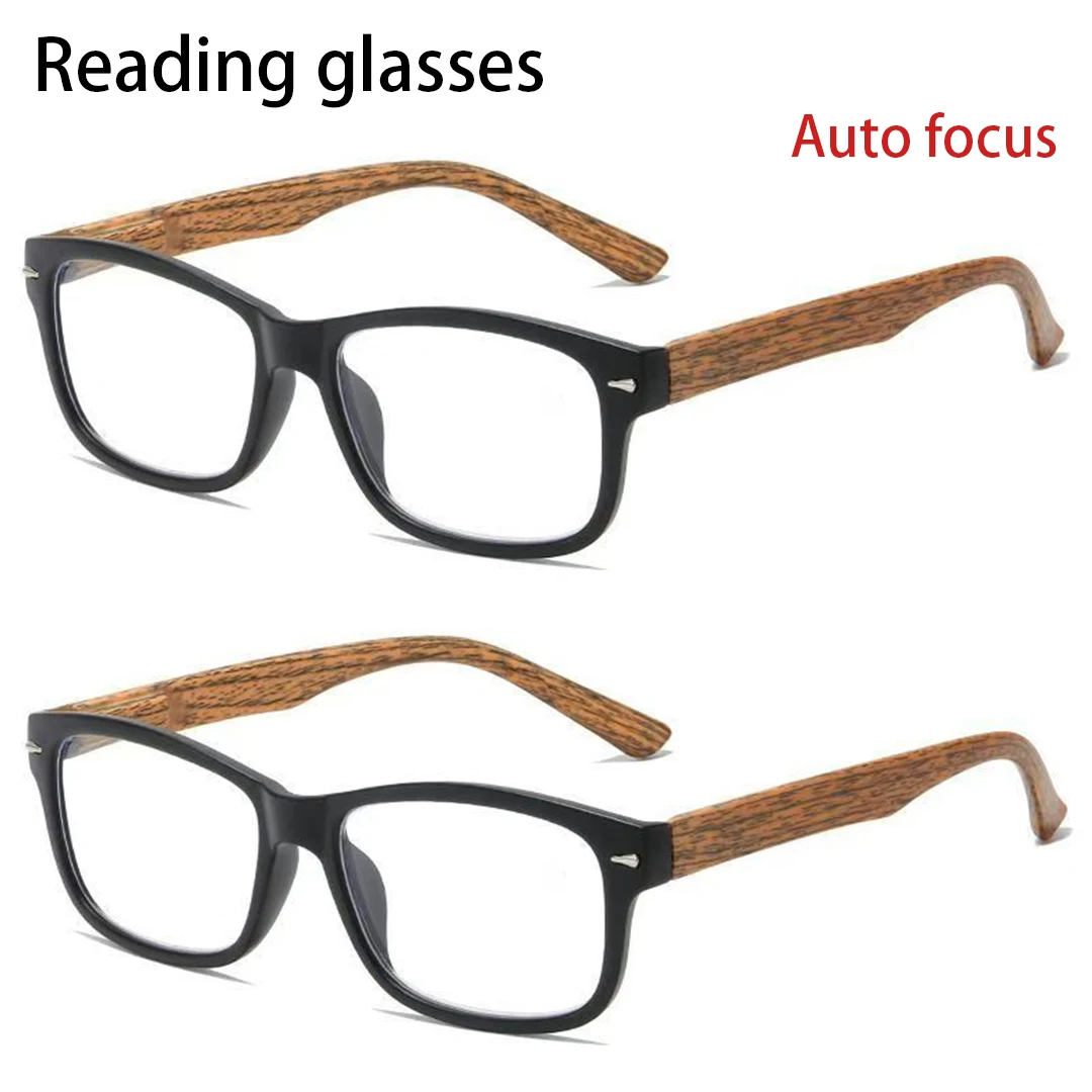 Intelligente, selbstjustierende Lesebrille mit Autofokus, Presbyopie-Brille, kein Wechsel mehr zwischen den Gläsern, Blaulichtfilter für Männer und Frauen
