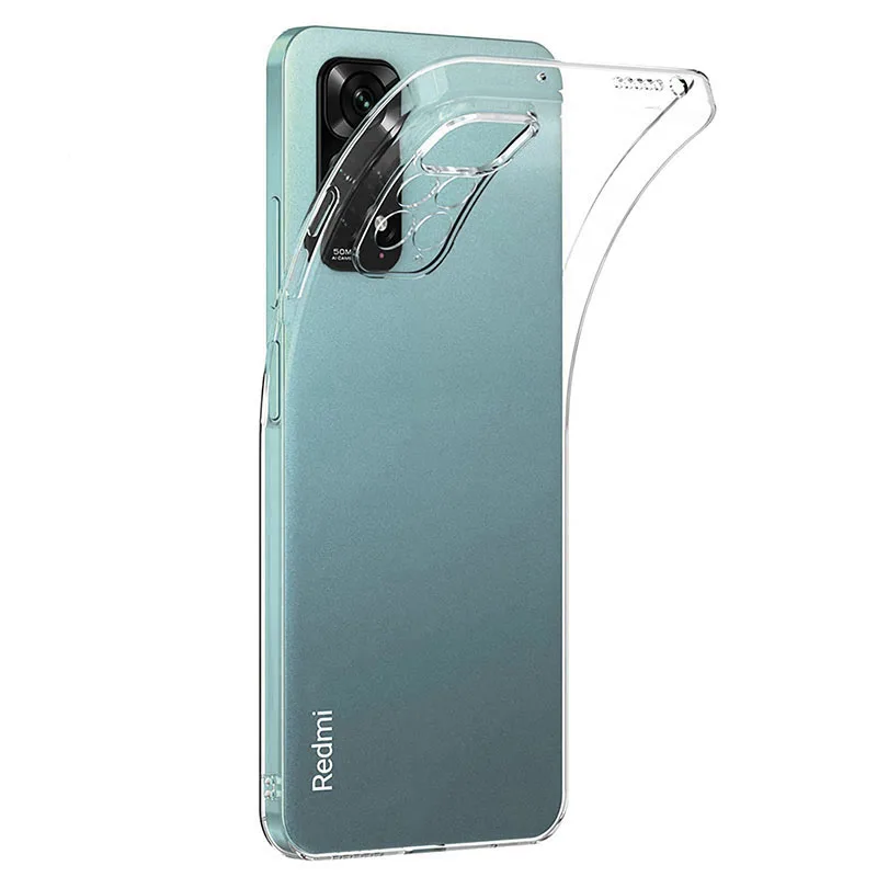 Clear Silicone Soft Case For Xiaomi Redmi Note 12 11 11S 11E 11T 10 10S 9 9S 8 8T 7 Pro 10A 10C 9A 9C 9T 8 8A 7 Thin Back Cover