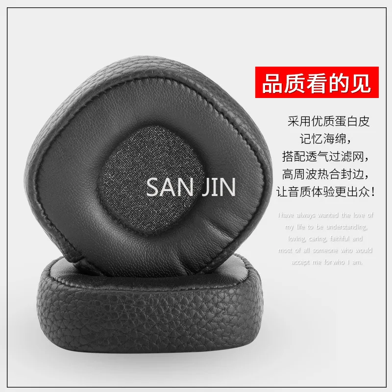 Replacement White/Black/Brown PU Leather EarPads Over-Ear Earpad Cushion Foam Cover Suitable For Marshall Major 3 iii Headphone