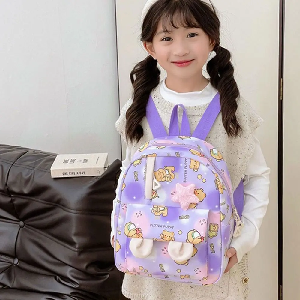 Neue Nylon Schultaschen Bär Große Kapazität Rucksack Kinder Rucksack Kinder