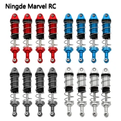 1 Set RC Car Metal Shock Absorber For SCY 16101 16102 16103 MJX H16 16207 MN128 MN86 MN86KS 1/16 1/12 Upgrade Parts Accessories