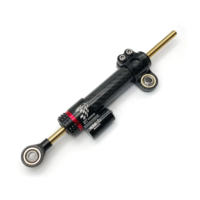 

ABLB-для Dualtron Thunder стабилизирующий стабилизирующий демпфер с ЧПУ из углеродного волокна, аксессуары, регулируемый рулевой демпфер для электрического скутера