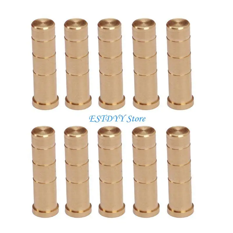 

G6DE 10Pcs 6.2mm for Arrow Insert Base for Arrow Shaft Base Copper Inserts Carbon Fiber for Arrow Arrowhead I