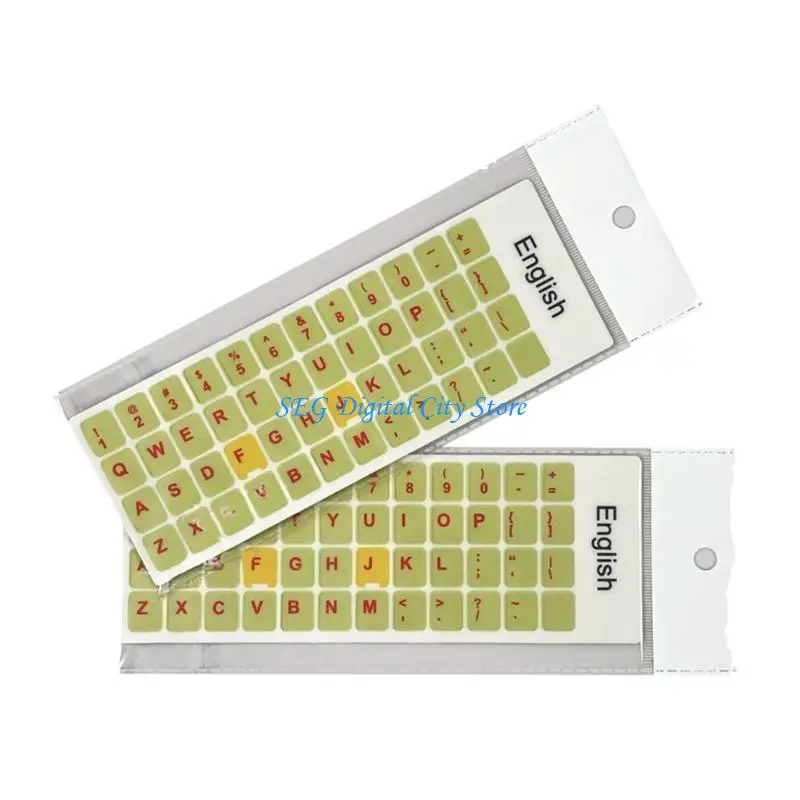 

U75B 2sheet Customizable English keyboards Stickers Stickers for English Keyboards Perfect for Students and Professionals