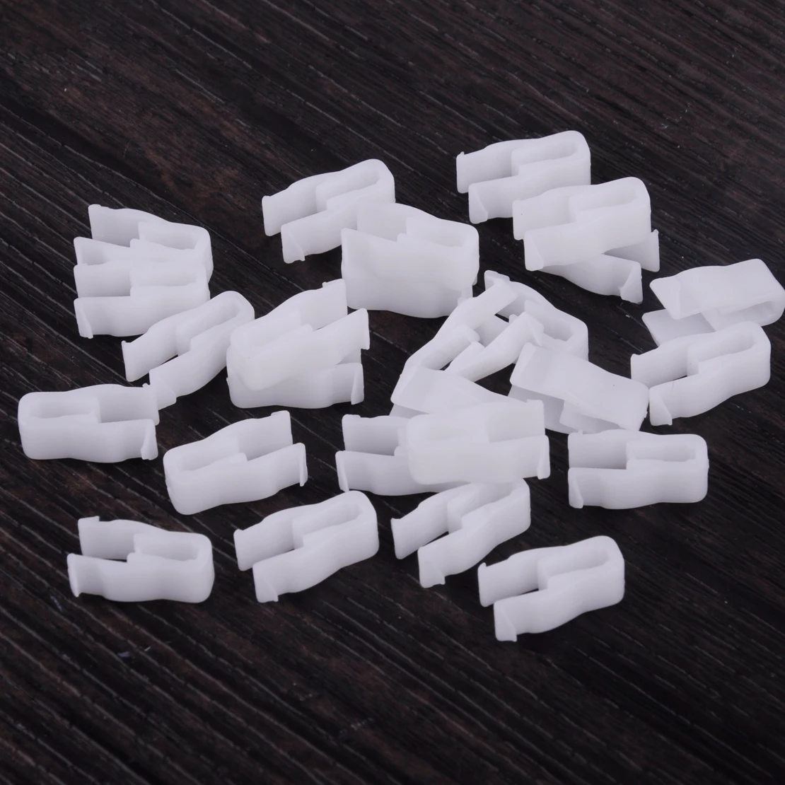 CITALL-Panneau de retenue de panneau Prada en plastique blanc, rivet universel, clip de moulage, trou de 6mm, accessoires de voiture, 50 pièces