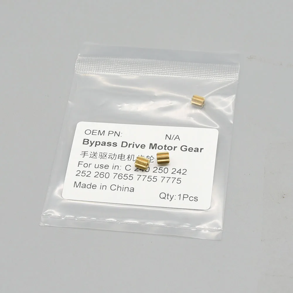 

20PC 801K05036 Motor Lift Gear For Xerox Docucolor 6550 7500 7550 7600 5065 6075 DC240 242 250 252 260 570 770 C70 Copier Parts